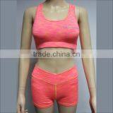 Latest Seamless Sexy Under Wear Ladies Active Bra Yoga Wear Sports Bra Set thumbnail-2