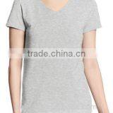 Plain no Design 100% Microfiber Polyester t- Shirts for Women thumbnail-3