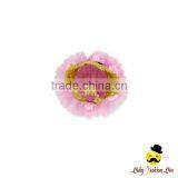 Remake Fairy Plain Red Knitting Golden Tiara Thin Elastic For Baby Girl Princess Crown Headband Accessories thumbnail-3