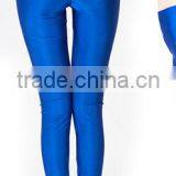 EY0036L Wholesale Women Winter Legging Black PU Leather Leggings thumbnail-4