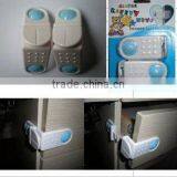 2pcs door baby safety lock (accept OEM)