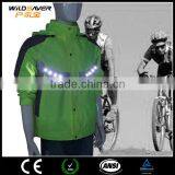 Reflective Waterproof High Visibility Winter Led Removeable Hood Jacket Men thumbnail-4