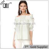 Soft Allover Puckered Weave Mint Linen Stripe Blouse thumbnail-1