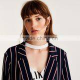 2017 SIMPLE STYLE Ladies Long Casual Striped Blazer Coat thumbnail-4