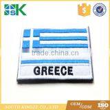 Fashion Wholesale Price Greece National Flag Heat Transfer Patch thumbnail-3