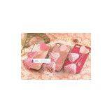 Hot Pink Love Leather Tassel Rhinestone Case for Iphone 4 4s thumbnail-1