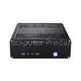 Black Industrial Mini Computer Cabinets ,Aluminum Mini IPC Case