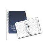 Custom Printed Spiral Writing Notebooks, Loose Leaf Address Book With Logo Printing