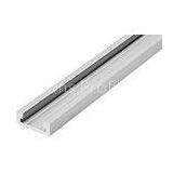 Anodized Aluminum Extrusion Channel Thin Wall With U Type , 6061-T6