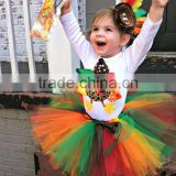 wholesale high quality Thanksgiving little girl outfits