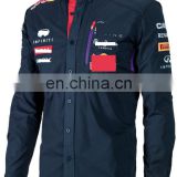 2017 American New model customized racing pit crew shirt wholesale sublimation racing shirt