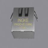 2250022-4 YKGD-8339NL 10/100/1000 Base-T, AutoMDIX Through Hole RJ45 Modular Connectors thumbnail-1
