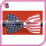 American Flag Bow Tie Fashion Bow Tie Satin Band Bow Tie