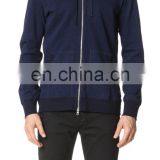 Custom logo men hoodies full zip front hoodies wholesale