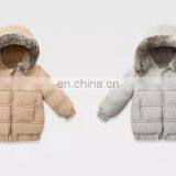 T-GC005 Fashion Winter Dress European Children Down Thicker Version Coats thumbnail-3