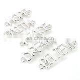 Best Selling Products Silver Plating Simple Design Faith Charm For Promotion