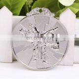 Taekwondo Competiting Game Gold Metal Awords Medals High Quality Custom 3d Award Metal Medal With Ribbon thumbnail-1