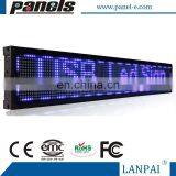 Blue Scrolling Wireless Programmable LED Sign Display Wifi Connection thumbnail-4