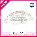 Popular Girl Jewelry Headdress Rhinestone Tiaras Crown Hair Comb thumbnail-2