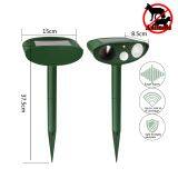 Solar Ultrasonic PIR Motion Sensor Dog Cat Repeller thumbnail-3