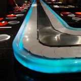 Glare conveyor belt Food grade CNC machine Customized sushi conveyor belt