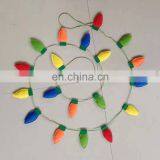 Home Decoration Party Decoration Wall Hanging Felt Colorful String Lamp thumbnail-4
