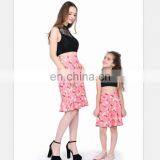 2019 Summer Lace Neckline Family Clothes Set Wholesale Mommy And Me Dresses (this Link for Girls,1-12years) thumbnail-6