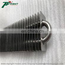 Topright Custom 220V 1800W Tubular Electric Heater Stainless Steel Finned Tube Air Heating Element for Oven Heater thumbnail-4