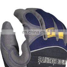 Custom Hard Wearing	leather Gloves Working Mechanic Military Gloves thumbnail-3