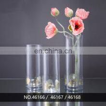 Wholesale Bulk Handmade Elegant Round Clear Glass Cylinder Vases thumbnail-2