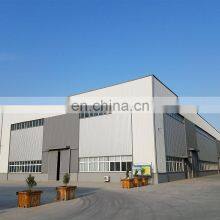 China Manufacturer Heavy Wind Resistance Prefab Wide Span Steel Frame Warehouse Shed Building thumbnail-1