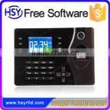 HSY-F81 USB and TCP/IP interface How to Reset Fingerprint Punch Time Attendance Machine
