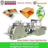 2014 V Shape Bottom Paper Bag Making Machine