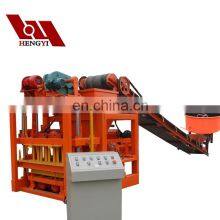QT4-22 Cement Brick Making Machine Price in India/High Quality Manual Mud Brick Making Machine/egg Laying Block Making Machine thumbnail-1