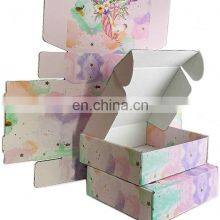 Custom Printed Mailer Boxes for Clothes Dress Luxury Cosmetic Packaging Recycled Paper Custom White Shipping Box thumbnail-1