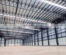 Fireproof Prefab Engineering Warehouse Garages Frame Structure Steel Construction Building Prefabricated Metal thumbnail-2