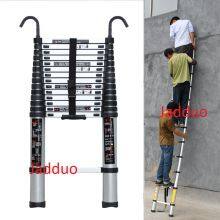 Single Telescopic Ladder With Hook thumbnail-3