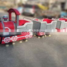 Commercial Indoor and Outdoor Playground Mall Kids Game Small Electric Track Train Rides for Amusement Park thumbnail-5