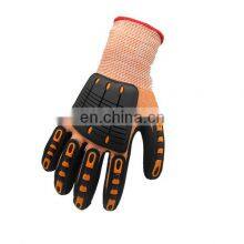 TPR Anti Impact Nitrile Safety Cut Resistant Hand Non-slip Industrial Work Gloves thumbnail-2