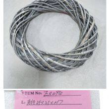 Grey Willow Flower Wreath thumbnail-2