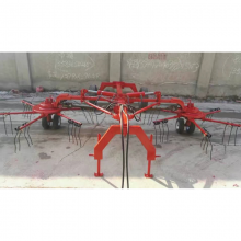 Rotary Finger Wheel Lawn Mower Hay Rake for Farm thumbnail-1
