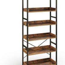 Open Bookshelf Bookcase Storage Rack Shelves for Living Room/Home/Office thumbnail-3