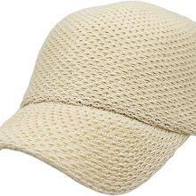 Baseball Cap Summer Cool Paperstraw Cotton Mesh Ballcap for Men Women