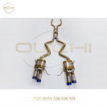 Titanium Alloy Exhaust System Catback for BMW E92 E90 M3/M2 G87/M2C F87/M4 F82 Muffler With Valve High-performance thumbnail-1