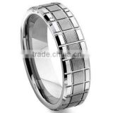 Tungsten Carbide Mechanic Design Wedding Band Ring, China Professional Fashion Jewelry Factory Tungsten Ring thumbnail-1