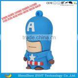 Cartoon USB Flash Memory 2.0 Captain America USB Flash Driver U Disk thumbnail-2