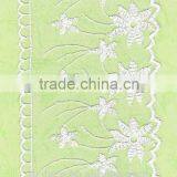 scalloped design swiss voile lace