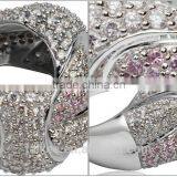 New Fashion Simple Couple Ring Sterling Silver Jewelry Led Circle Ring Light thumbnail-3