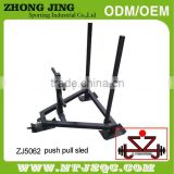 Gym push/pull steel sledPower Pull Sled/Crossfit Push-Pull Power Sled/Weight pulling sled
