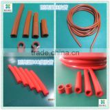 Heat and high-temperature resistant red silicone hose